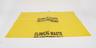 Yellow plastic clinical waste bag