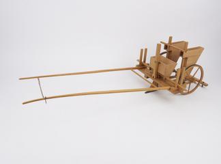 1:4 scale model of Jethro Tull's seed drill