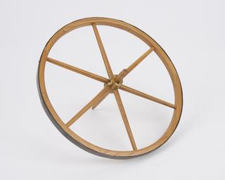 Wheel for 1:4 scale model of Jethro Tull's seed drill