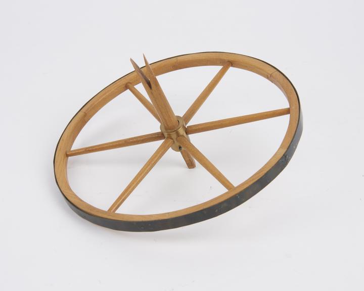 Wheel for 1:4 scale model of Jethro Tull's seed drill