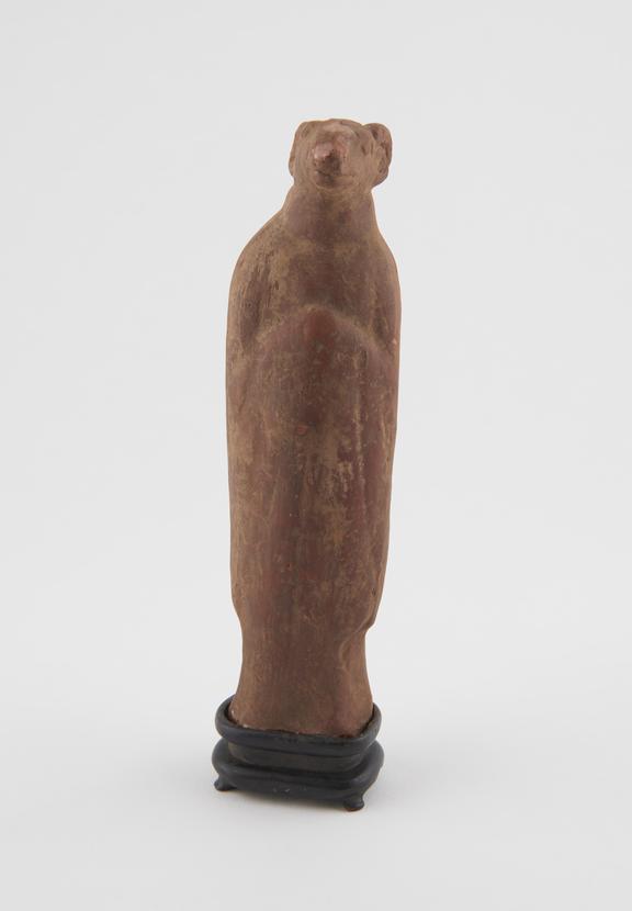 Pottery copy of a small statue representing the Chinese zodiac