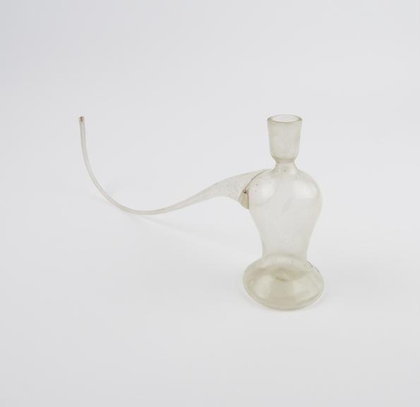 Glass vessel, probably a breast reliever