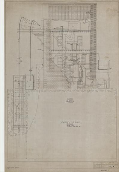 Newcomen Mine Pump at Fresnes before 1739