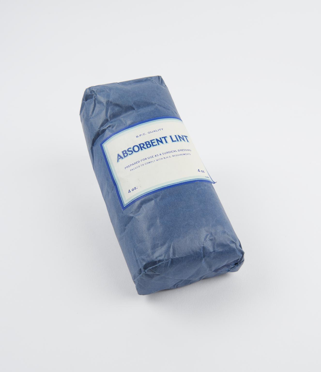 Absorbent lint