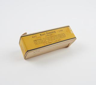Sterilized Burn Dressing, "B.P.C."