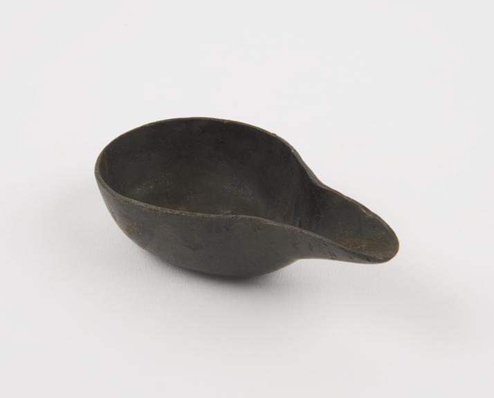 Pewter pap boat, 1701-1800, English (?)