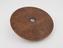 Compass, Chinese mariner's, large circular turned wooden slab