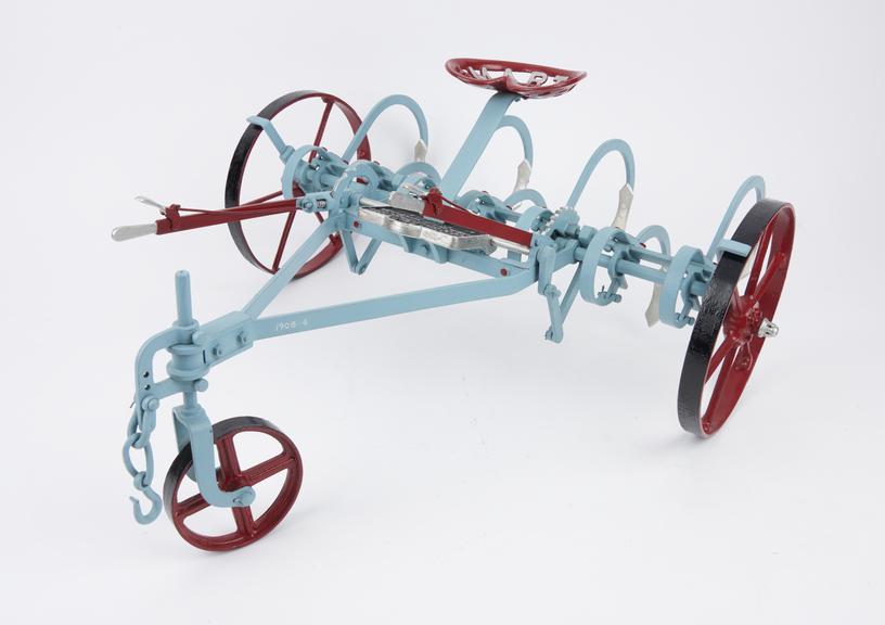 Model (Scale 1:4) of Martin's seven-tine cultivator, No