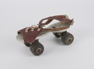 Roller skate made by Jacobs Roller Skates Ltd.