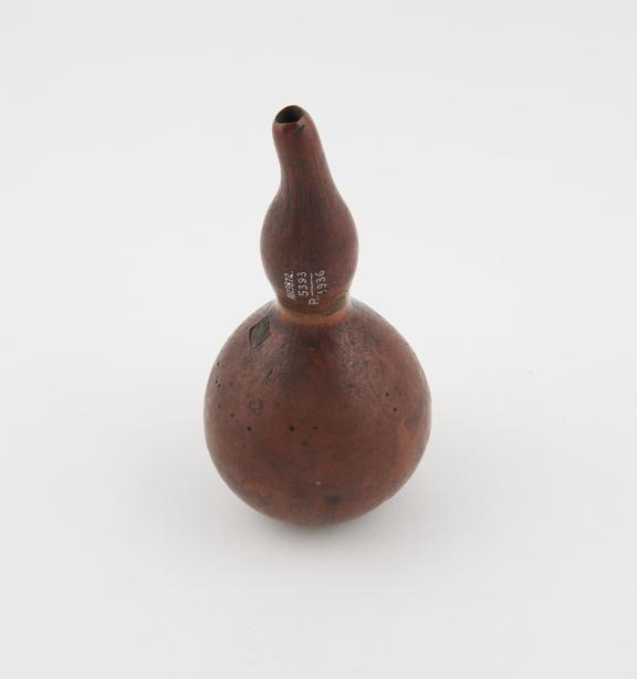 Enema made from gourd, African, 20th century