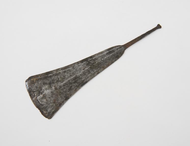 Razor, steel, African, 1850-1925