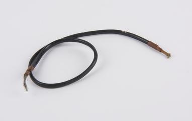 Plastic sheathed cable, one of two, for Beardmore Heavy Oil engine, from Airship R. 101