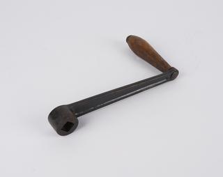 Motor car lifting jack handle