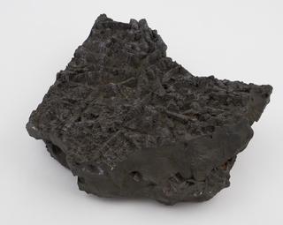 Large mass of slag or tap cinder from an iron finery