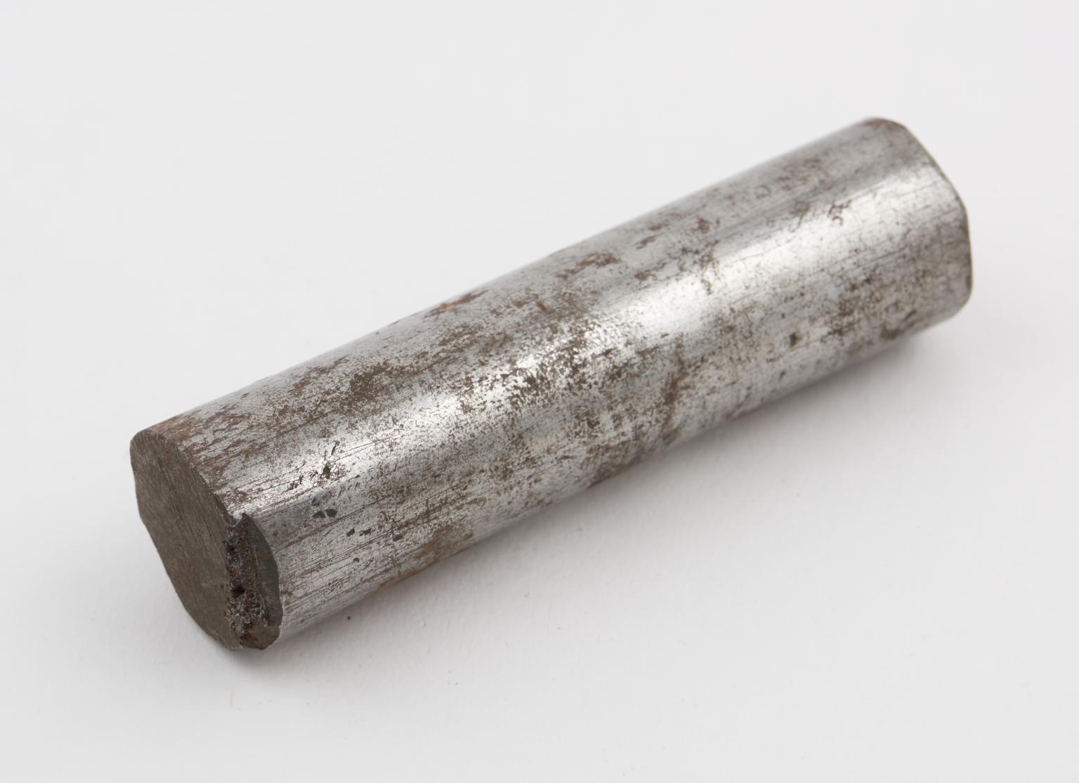 Polished iron bar