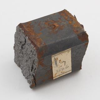 Steel from the Dannemora Steel Works, Sheffield