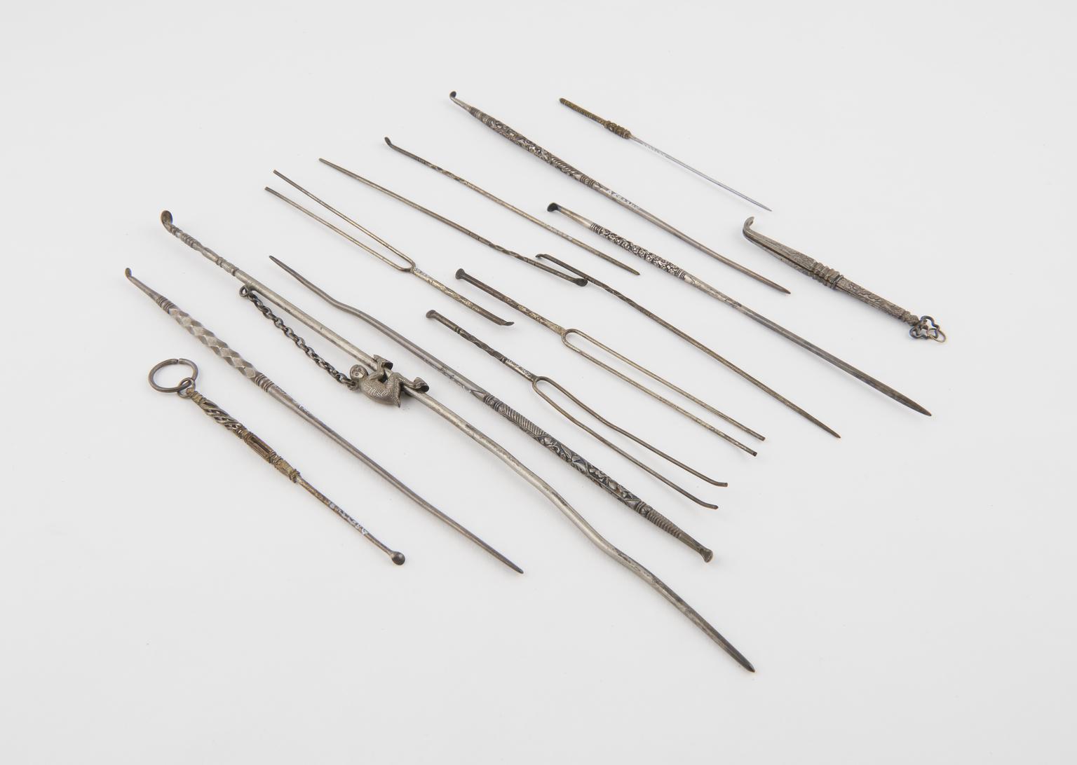 Since Instruments Instrument set of scoops, probe and tweezers | Science Museum Group ...