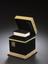 Box containing a miniature Qur'an. Replica of the Ka‘ba