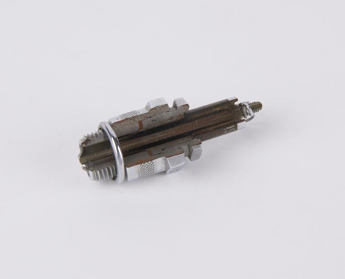 K.L.G. sparking plug, type 777, standard popular type