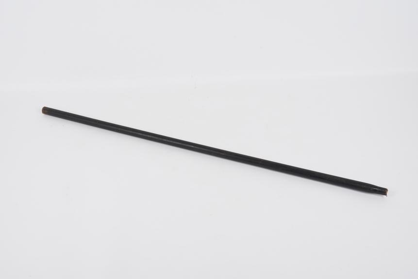 Wooden crutch, exhibited I.W.M., 1901-1920