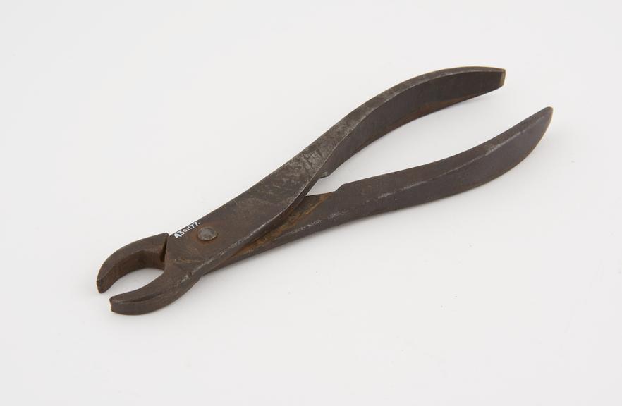 Dental forceps, steel, East African, 1850-1930