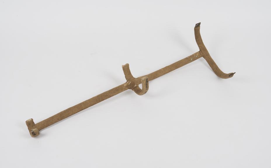 Thomas' splint for patient with disease of right hip, 1901-1920