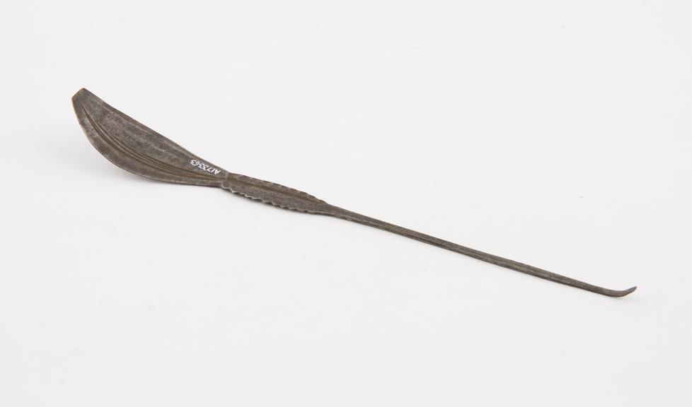 Combined spatula and probe, steel, from Tanzania, 1801-1925