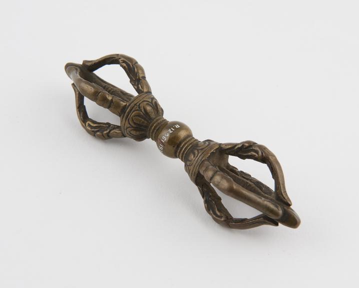 Small Tibetan dorge belonging to a lama used for exorcising