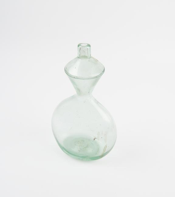 Glass infant feeding bottle, 1701-1800