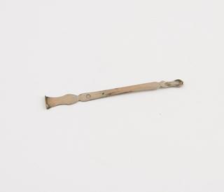 Steel instrument, ear spoon and scraper