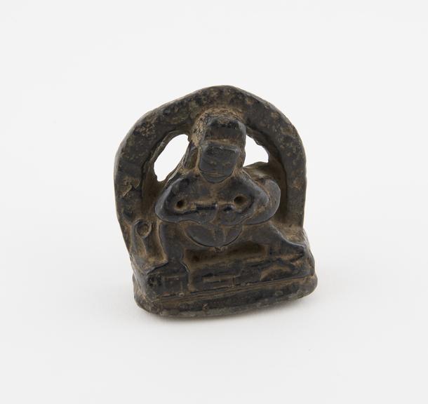 shrine of Mahakala, stone, possibly Nepalese, 1801-1900