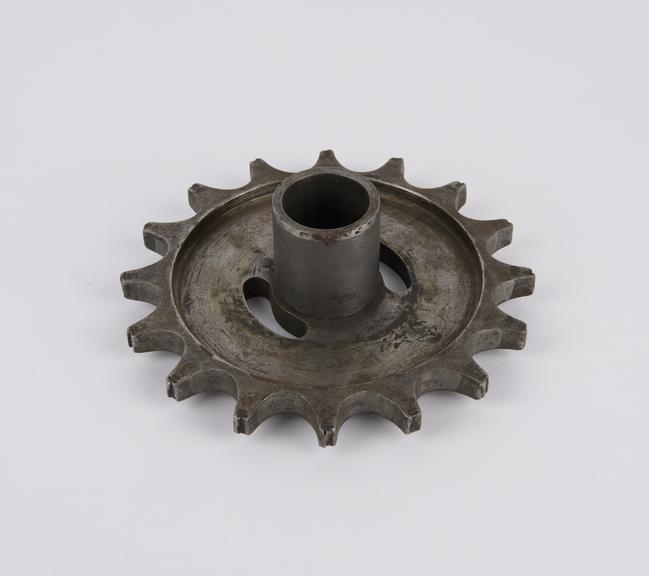 Metal cog from the three wheeled motor car, by Benz, Paris