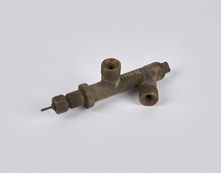 Metal pipe with two branching join, 1907