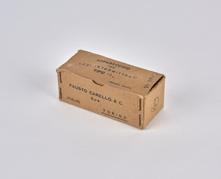 Cardboard Box for Flasher Unit