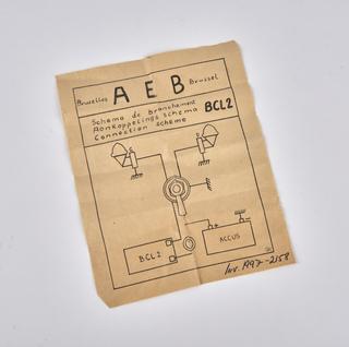 Leaflet for AEB 6V flasher unit No.56, c.1960.