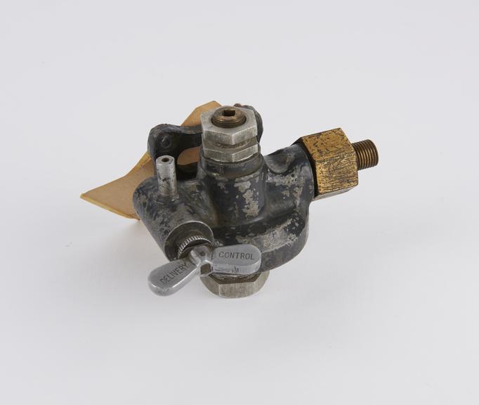 Early oxygen regulator, Mk VIID, for aircraft use.