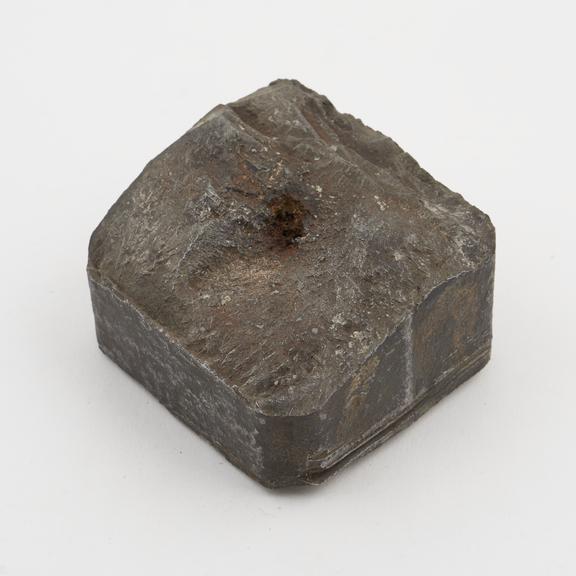 Manganese steel ingot fracture, 3.89% Mn, 1882-1884