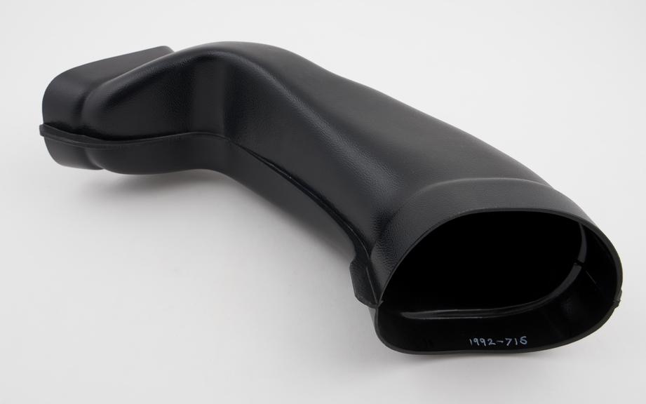 Vacuum formed Jaguar car air intake duct in acrylonitrile