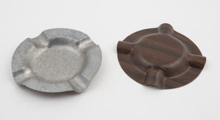 Ashtrays showing chromium plating stages