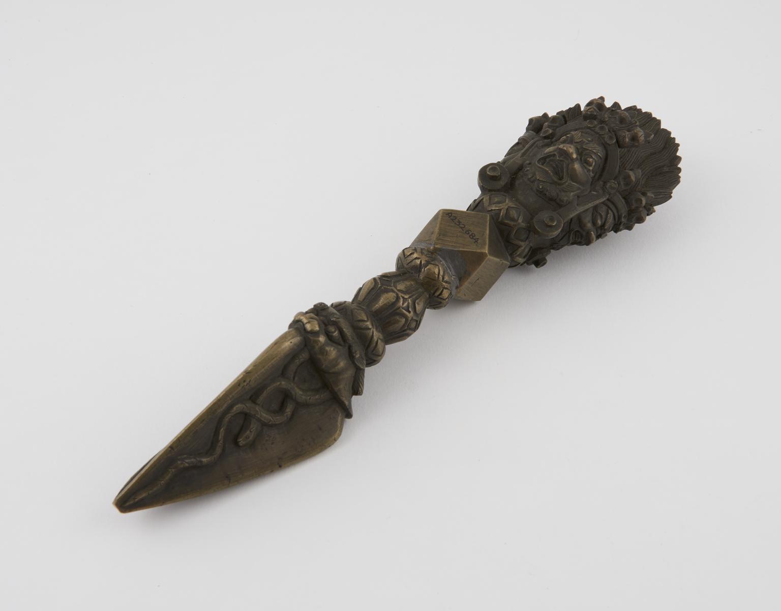Buddhist ceremonial dagger, pur-ba | Science Museum Group Collection