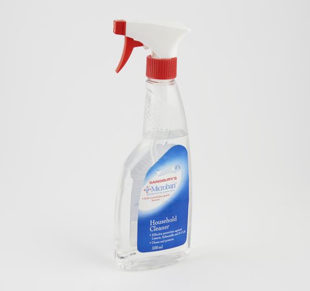 Microban' spray household cleaner containing antibacterial