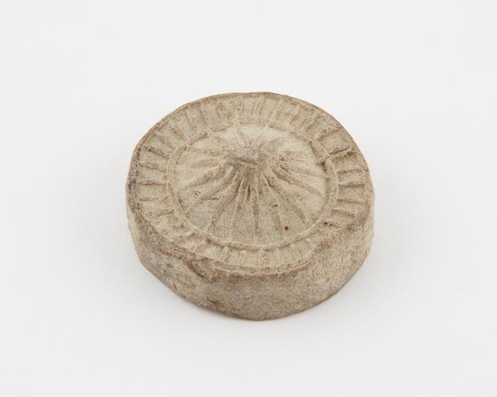 Pilgrim's souvenir cake from Jerusalem