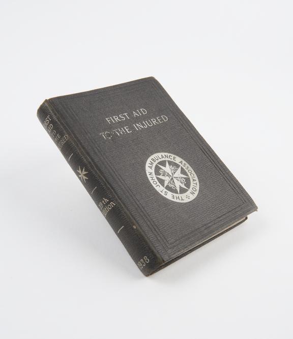 'First Aid to the Injured' book, 1938