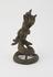 Brass statue of a nagini, spirit of the water, Nepalese