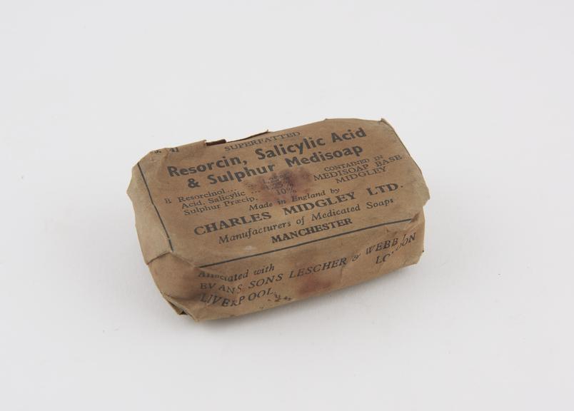 One of four cakes of soap (A631019)  by Charles Midgeley