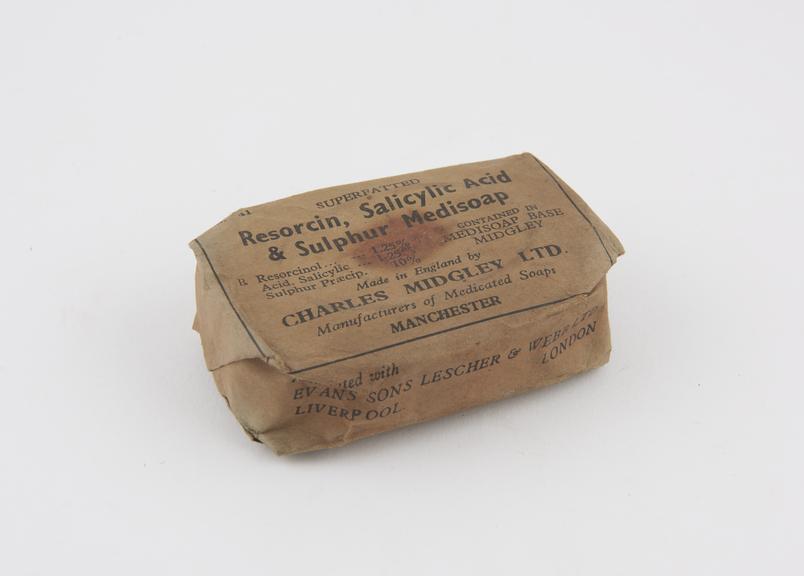 One of four cakes of soap (A631019)  by Charles Midgeley