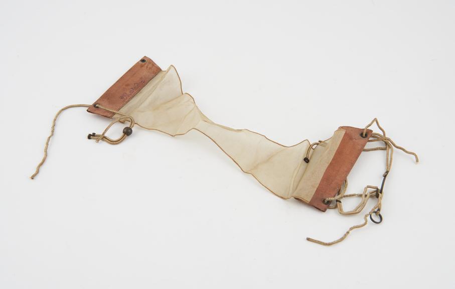 Moustache trainer, Matador' brand, English, 19th century'