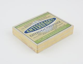 Pkt. with 5 ampoules of "Enterofagas" intestinal-bacteriophage