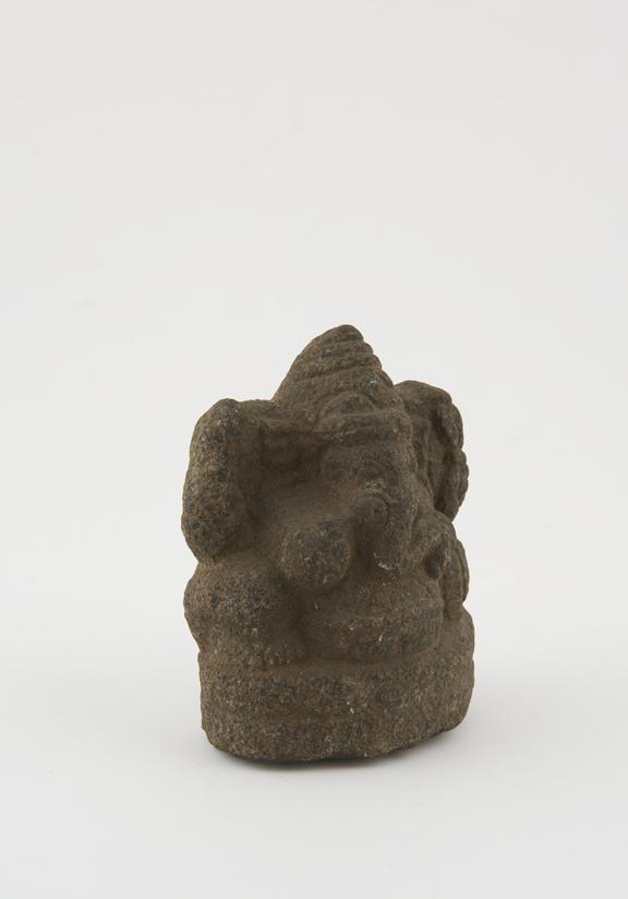 Granite statue of the Hindu elephant god Ganesh