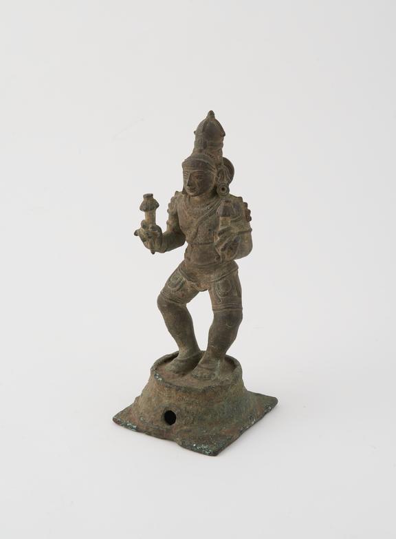 Bronze statue of the hindu general-god Skanda-Karttikeya